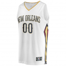 New Orleans Pelicans Fanatics Unisex Custom Fast Break Jersey Association Edition White