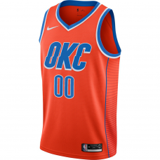 Oklahoma City Thunder Jordan Brand Swingman Custom Jersey Statement Edition Orange Oklahoma City Thunder Jordan Brand Swingman Custom Jersey Statement Edition Orange