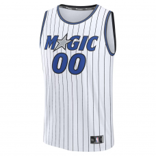 Orlando Magic Fanatics Fast Break Replica Custom Jersey Association Edition White Orlando Magic Fanatics Fast Break Replica Custom Jersey Association Edition White