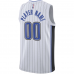 Orlando Magic Nike 2020 21 Swingman Custom Jersey Association Edition White