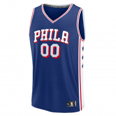 Labaron Philon Jr Philadelphia 76ers Fanatics 2026 NBA Draft First Round Pick Fast Break Jersey Icon Edition Royal