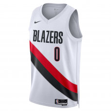 Damian Lillard Portland Trail Blazers Nike Unisex Swingman Jersey Association Edition White Damian Lillard Portland Trail Blazers Nike Unisex Swingman Jersey Association Edition White