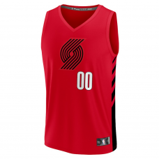 Portland Trail Blazers Fanatics Fast Break Custom Replica Jersey Red Statement Edition Portland Trail Blazers Fanatics Fast Break Custom Replica Jersey Red Statement Edition