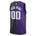 Sacramento Kings Jordan Brand Unisex Swingman Custom Jersey Statement Edition Purple