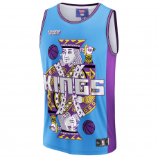 Sacramento Kings NBA & KidSuper Studios by Fanatics Unisex Hometown Jersey Blue Sacramento Kings NBA & KidSuper Studios by Fanatics Unisex Hometown Jersey Blue