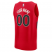 Toronto Raptors Fanatics Fast Break Custom Jersey Icon Edition Red