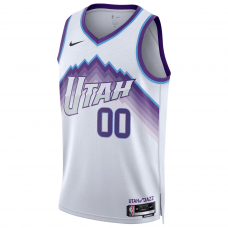 Utah Jazz Nike Unisex Swingman Custom Jersey Association Edition White Utah Jazz Nike Unisex Swingman Custom Jersey Association Edition White