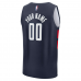 Washington Wizards Fanatics Fast Break Custom Jersey Statement Edition Navy