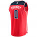 Washington Wizards Fanatics Fast Break Replica Jersey Icon Edition Red