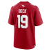 Carson Beck Arizona Cardinals Nike Game Jersey Cardinal