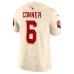 James Conner Arizona Cardinals Nike 2025 Rivalries Collection Stitched Limited Jersey Natural