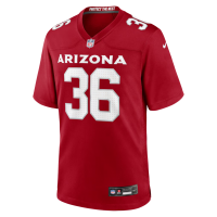 Kitan Crawford Arizona Cardinals Nike Team Game Jersey Cardinal