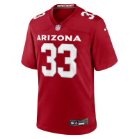 Trey Benson Arizona Cardinals Nike Team Game Jersey Cardinal