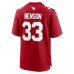 Trey Benson Arizona Cardinals Nike Team Game Jersey Cardinal