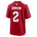 Will Johnson Arizona Cardinals Nike Team Game Jersey Cardinal