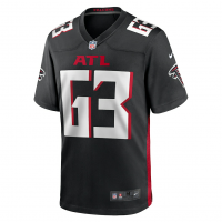 Chris Lindstrom Atlanta Falcons Nike Team Game Jersey Black