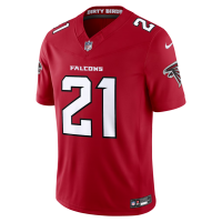 Deion Sanders Atlanta Falcons Nike Team Vapor F.U.S.E. Stitched Retired Limited Jersey Red