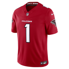 Dirty Birds Atlanta Falcons Nike Team Vapor F.U.S.E. Stitched Limited Jersey Red