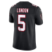 Drake London Atlanta Falcons Nike Alternate Throwback Vapor F.U.S.E. Stitched Limited Jersey Black