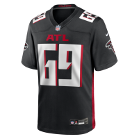 Jack Nelson Atlanta Falcons Nike Team Game Jersey Black