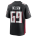 Jack Nelson Atlanta Falcons Nike Team Game Jersey Black