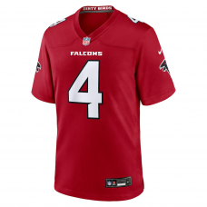 Jahan Dotson Atlanta Falcons Nike Team Game Jersey Red