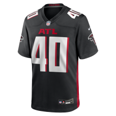 JD Bertrand Atlanta Falcons Nike Team Game Jersey Black