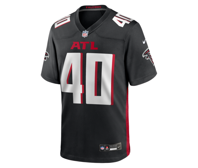 JD Bertrand Atlanta Falcons Nike Team Game Jersey Black