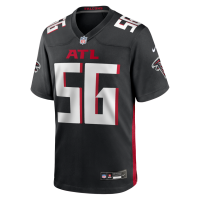 Keith Brooking Atlanta Falcons Nike Game Retired Player Jersey Black