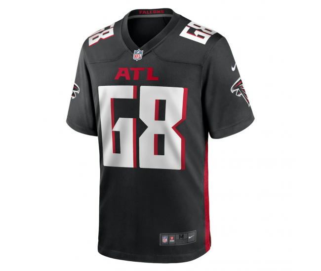 Kyle Hinton Atlanta Falcons Nike Team Game Jersey Black