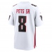 Kyle Pitts Sr. Atlanta Falcons Nike White Game Jersey White