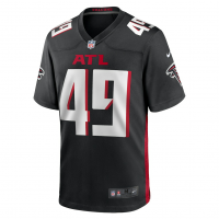 Liam McCullough Atlanta Falcons Nike Team Game Jersey Black