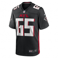 Matthew Bergeron Atlanta Falcons Nike Team Game Jersey Black