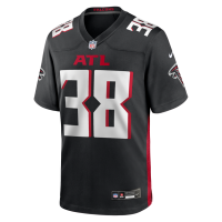 Nathan Carter Atlanta Falcons Nike Team Game Jersey Black