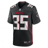 Natrone Brooks Atlanta Falcons Nike Team Game Jersey Black