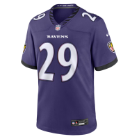 Chandler Rivers Baltimore Ravens Nike Team Game Jersey Purple