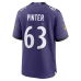 Danny Pinter Baltimore Ravens Nike Team Game Jersey Purple