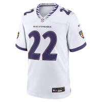 Derrick Henry Baltimore Ravens Nike Game Jersey White