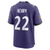 Derrick Henry Baltimore Ravens Nike Team Game Jersey Purple