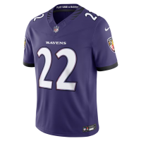 Derrick Henry Baltimore Ravens Nike Team Vapor F.U.S.E. Stitched Limited Jersey Purple