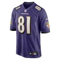 Devontez Walker Baltimore Ravens Nike Team Game Jersey Purple