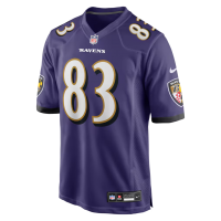 LaJohntay Wester Baltimore Ravens Nike Team Game Jersey Purple