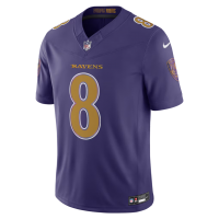 Lamar Jackson Baltimore Ravens Nike Alternate Vapor F.U.S.E. Stitched Limited Jersey Purple