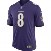 Lamar Jackson Baltimore Ravens Nike Speed Machine Limited Jersey Purple