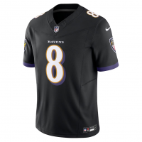 Lamar Jackson Baltimore Ravens Nike Vapor F.U.S.E. Limited Jersey Black