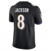 Lamar Jackson Baltimore Ravens Nike Vapor F.U.S.E. Limited Jersey Black