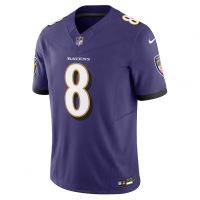 Lamar Jackson Baltimore Ravens Nike Vapor F.U.S.E. Limited Jersey Purple