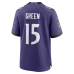 Mike Green Baltimore Ravens Nike Team Game Jersey Purple15