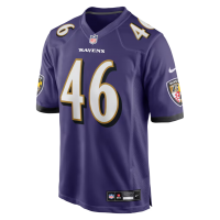 Nick Moore Baltimore Ravens Nike Game Jersey Purple