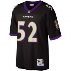 Ray Lewis Baltimore Ravens Mitchell & Ness Legacy Replica Jersey Black